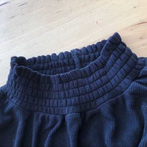 One One Six Ruched Neck Sleeve Short Dress Sz Lg - Picture 6 of 11